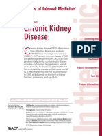 Chronic Kidney Disease: Annals of Internal Medicine