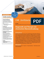 CME Zertifizierte Fortbildung: Diagnostik Und Therapie Der Chronischen Nierenerkrankung