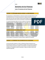 10 axiomas financieros resumidos