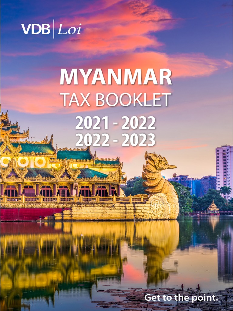 Myanmar Tax Booklet 2021 2022 2022 2023 PDF Capital Gains Tax Taxes