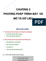 Chương 2 Phương Pháp Trình Bày Và Mô Tả Dữ Liệu