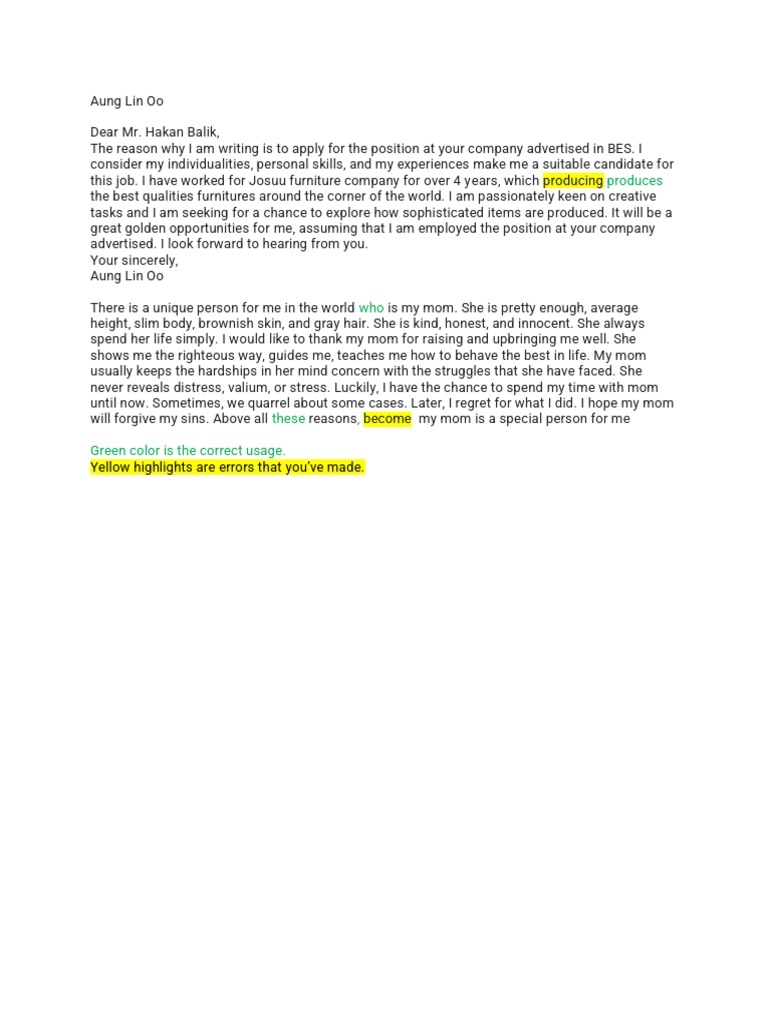 Job Application and Personal Reflection | PDF | Self-Improvement