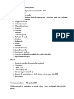 Lista Temelor PT Proiect