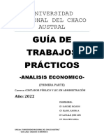 Universidad Nacional Del Chaco Austral: Guía de Trabajos Prácticos