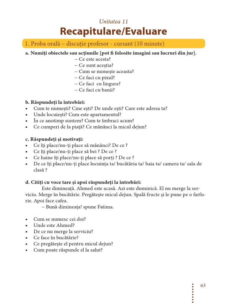 5 - REcapitulare 1-4 | PDF