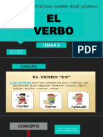 Tema 5 El Verbo