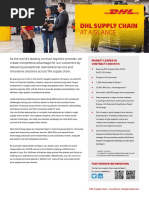 DHL Supply Chain Fact Sheet