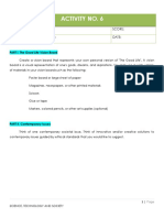 Activity No. 6: Name: Score: Course, Year, and Section: Date