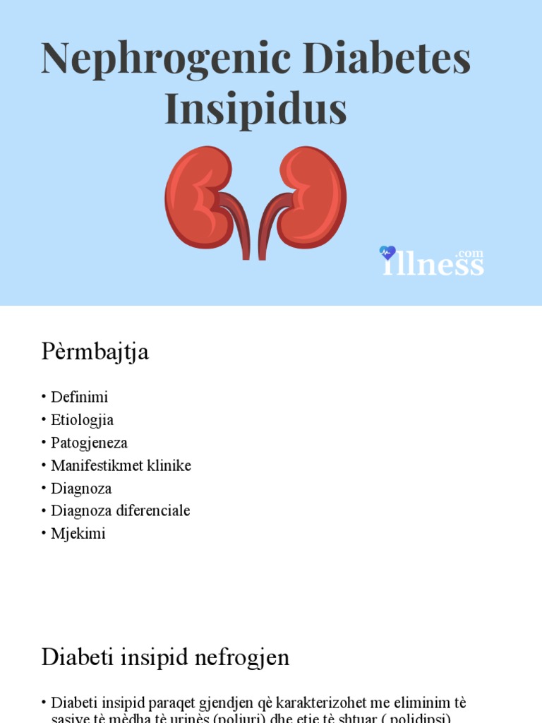 Diabeti Insipid Nefrogjen | PDF