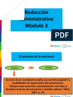 Redacción Administrativa Módulo 3: Mgter. Juan Manuel Lozita