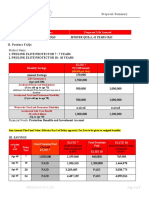 Proposal Summary: Life Insurance