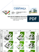 Analisis de Sombras Proyectadas: Curso: Arquitectura Bioclimatica Profesor: Arq. Moncloa Ciclo: 2021-2