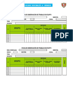 Ciencias sociales 4° grado ficha observación trabajo equipo