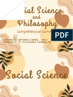 Social Science Philosophy: Comprehensive Summary