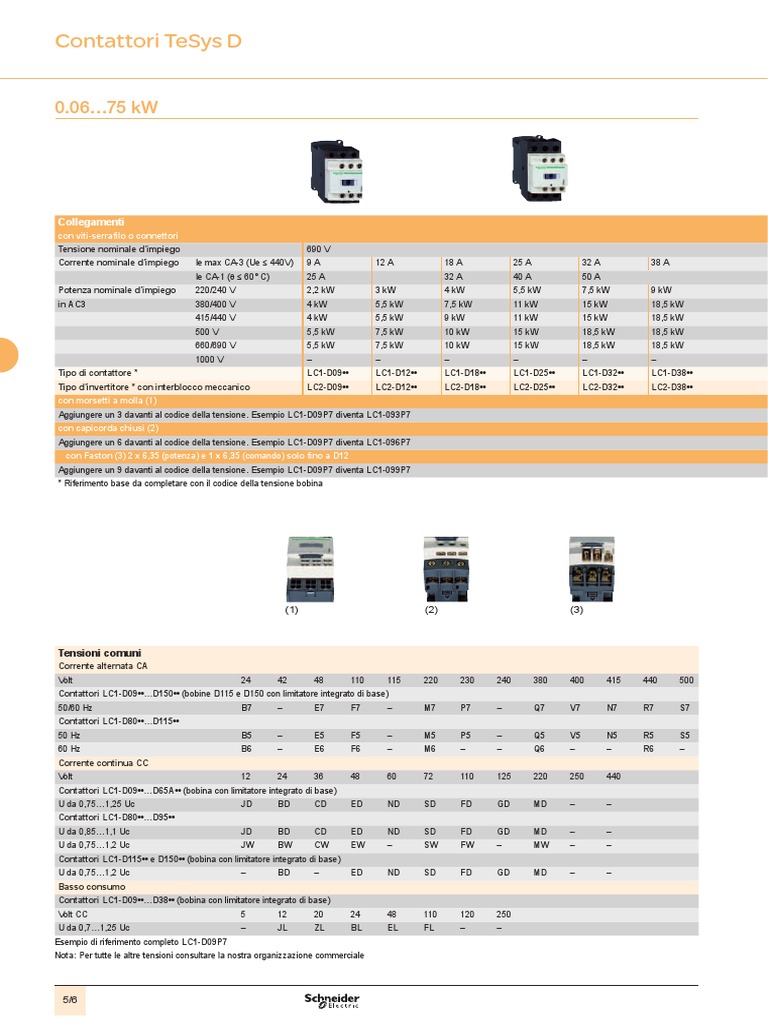 Contattore TeSys LC1D - 4 Poli (2NO 2NC) - AC1 440V 20 A - 110 V AC - Foto 10