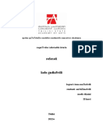 Referati: Apolon Qutatelazis Saxelobis Saxelmwifo Samxatvro Akademia