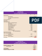 The Deluxe Store Income Statement For The Year Ended November 30, 2020