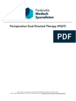 Perioperative Goal Directed Therapy PGDT