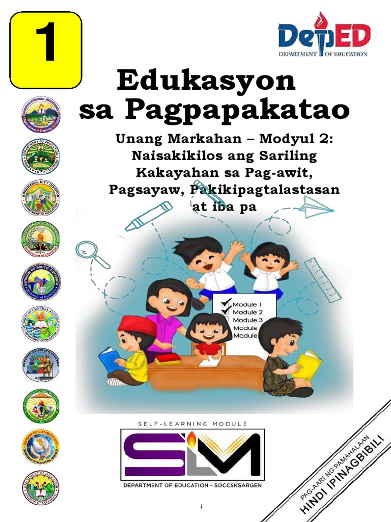 EsP1 q1 Mod2of8 Naisakikilosangsarilingkakayahansapag-Awit, Pagsayaw ...