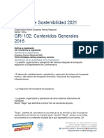 Reporte GRI 2021