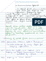 Compiled Notes For Three Lectures of Optical Fiber Measurement Systems