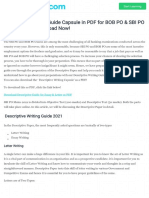 Sbi Po Descriptive Writing Guide PDF