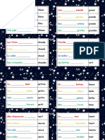 Accordez Vous Cartes A Pinces Adjectifs