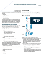 Small Enterprise Design Profile (SEDP) - Network Foundation Design