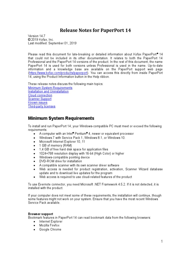 Release Notes | PDF | Computers