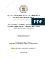 Escuela Superior Politécnica de Chimborazo: Facultad de Recursos Naturales