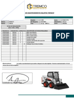 Ficha Mantenimiento Equipos Pesados