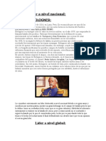 Líder A Nivel Nacional:: Francisco Bolognesi