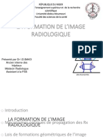 6 - Formation de Limage Radiologique - Tsr 1