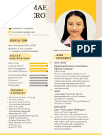 Zyra Mae Cordero Resume - Skilled Admin and Customer Service Professional