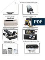 Imagenes de Tipos de Escáners, Impresoras, y Teclados