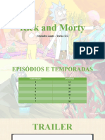 Rick and Morty: Nayandra Lopes - Turma 322