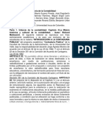 La Misiòn Històrica y Cultural de La Contabilidad