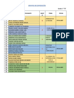 Grupos de Exposición: Animales de La Region