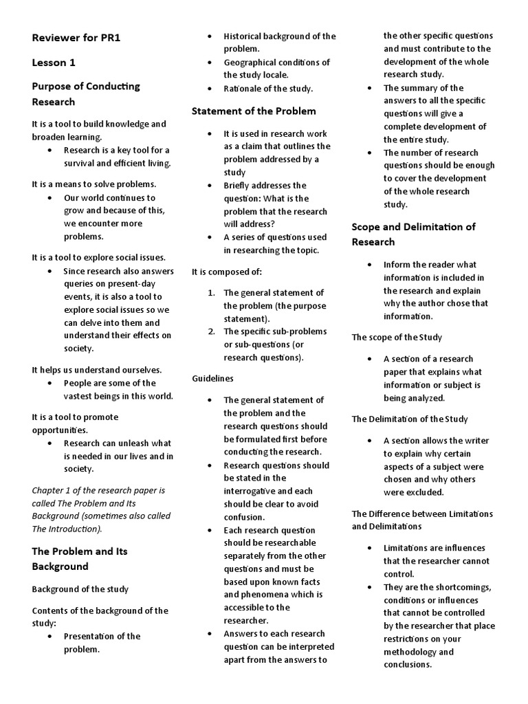 Research Fundamentals and Literature Review | PDF