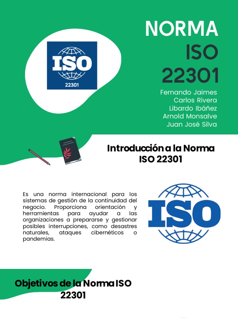 Guía sobre la Norma ISO 22301 | PDF
