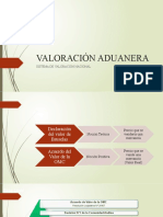 Valoración Aduanera