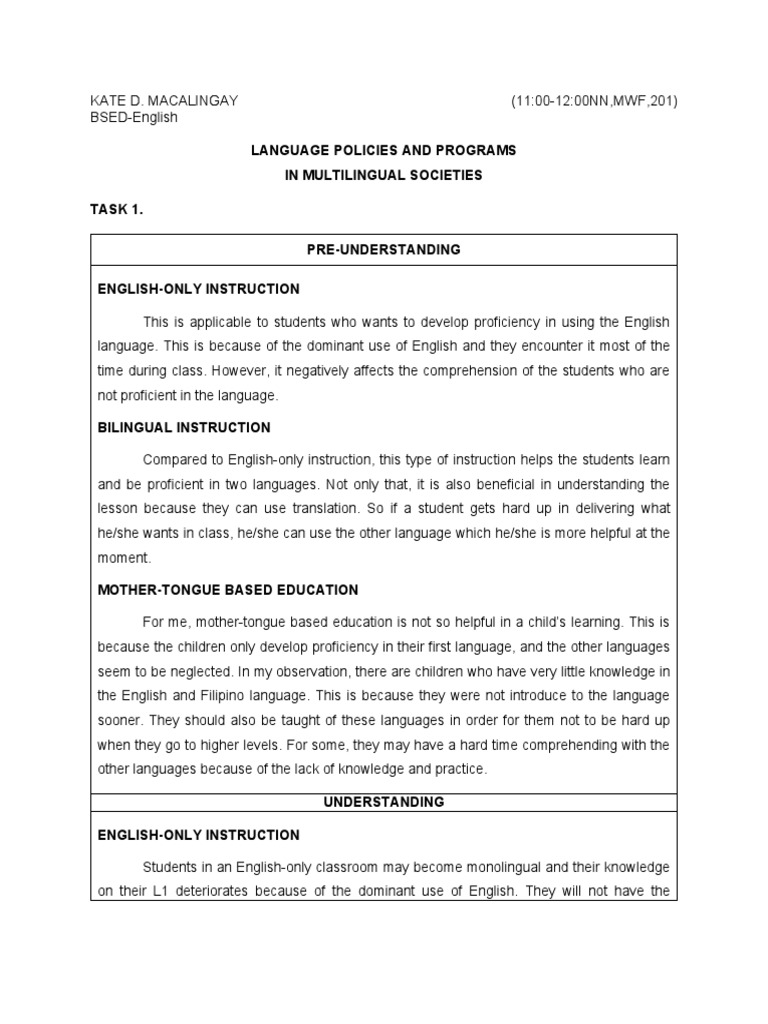 Online Language Programs