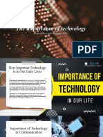 The Importance of Technology: Bruna Brito e Inês Marques 10ºC