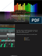 Módulo I-Premezcla: Taller de Audio ¿Cómo Masterizar Una Obra para Mi Orquesta?