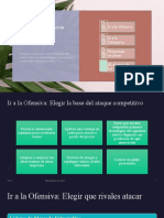 Fortalecer La Posición Competitiva: Ir A La Ofensiva Irala Defensiva Programar Acciones El Alcance de Las Operaciones