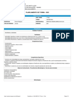 Planejamento de Turma - 2023: Nível Ano / Série Turma Turno Disciplina Professor (A) Tipo Do Período Período