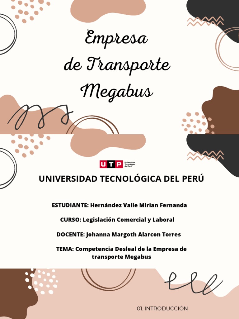 Competencia Desleal de Megabus | PDF | Economias