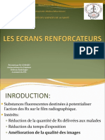 2-2- Les Ecrans Renforcateurs - Tsr 1