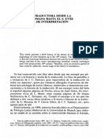 Antigcedad Romana Hasta El S. Xviii: Una Propuesta de Interpretacion