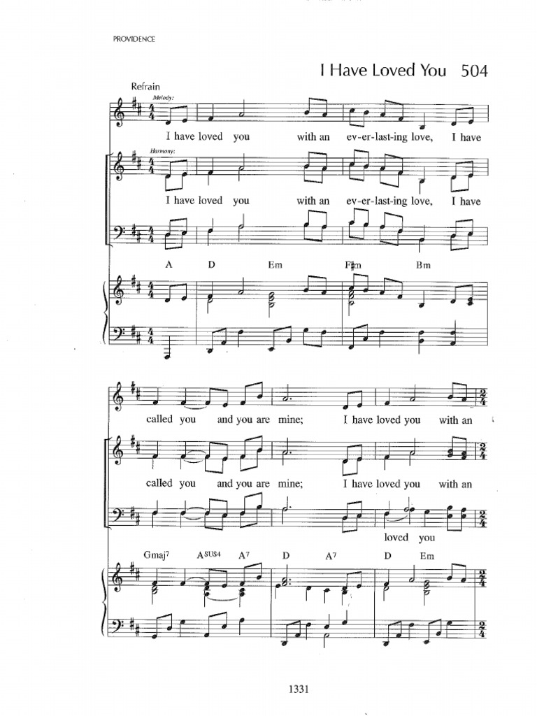 I Have Loved You | PDF